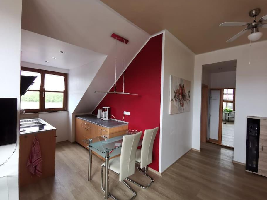 Studio Und Apartment Auf Dem Pferdehof Burgpreppach Εξωτερικό φωτογραφία